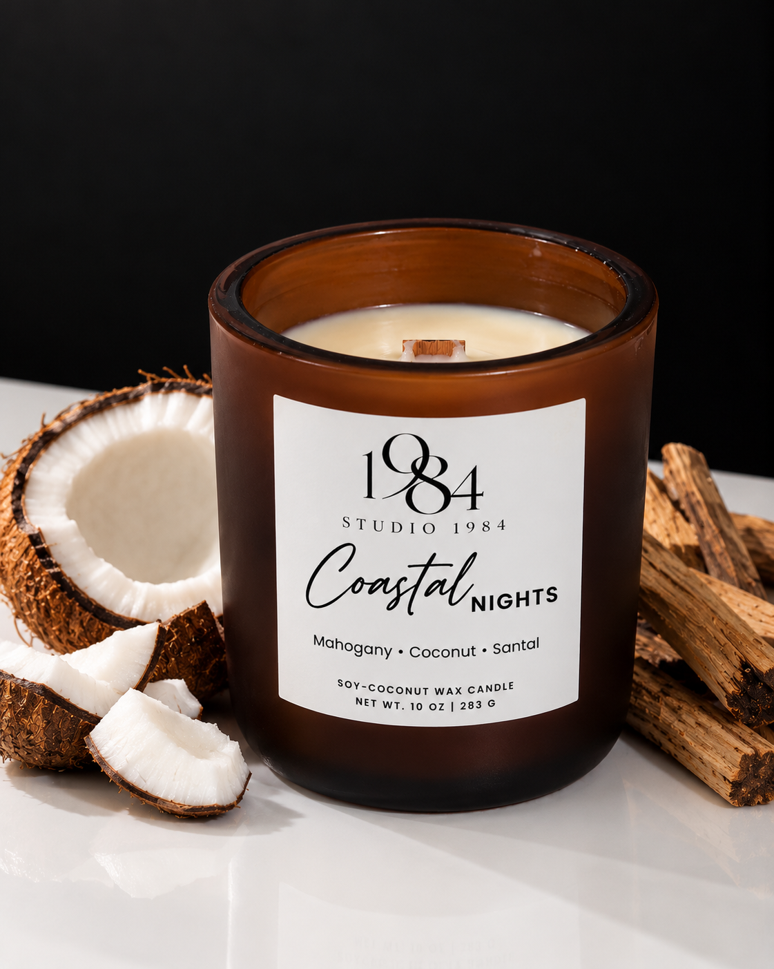 Coastal Nights | 10 oz Soy-Coconut Wax Candle