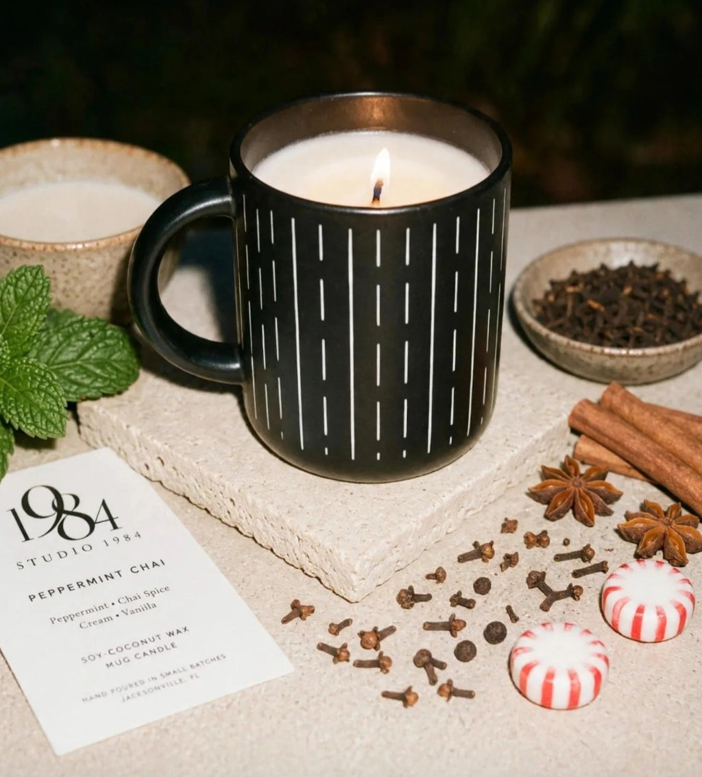 Peppermint Chai | Studio Décor Mug Candle