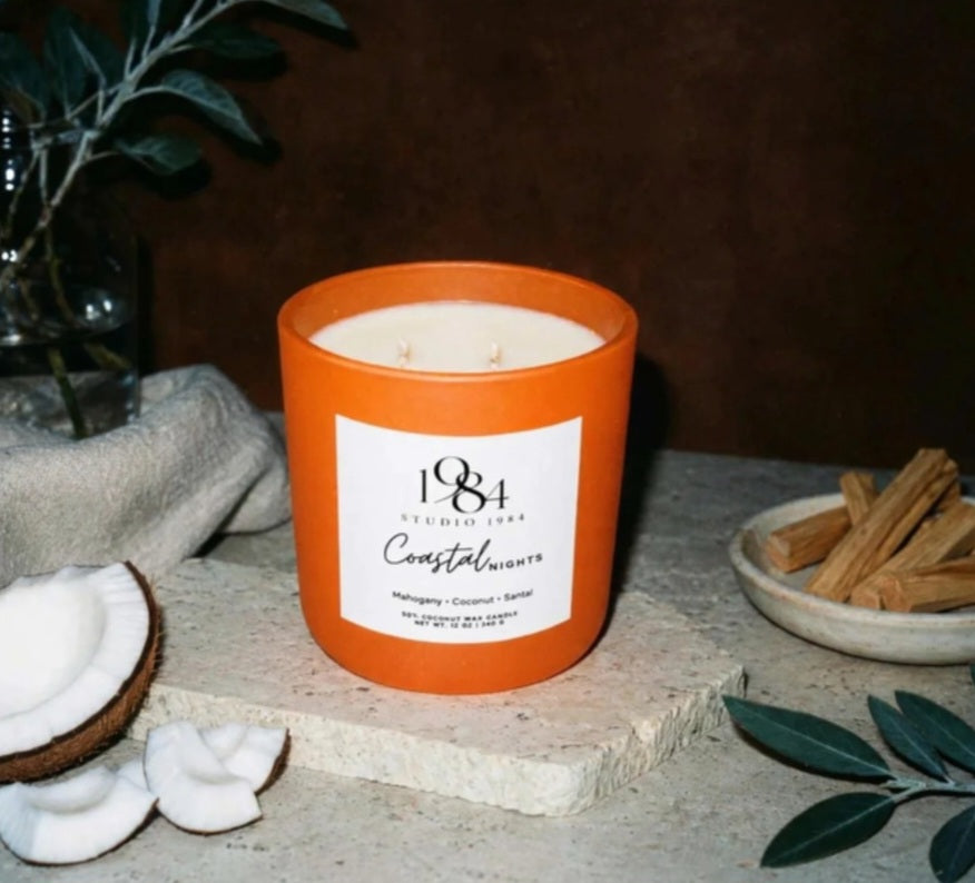 Coastal Nights | 12 oz Soy-Coconut Wax Candle