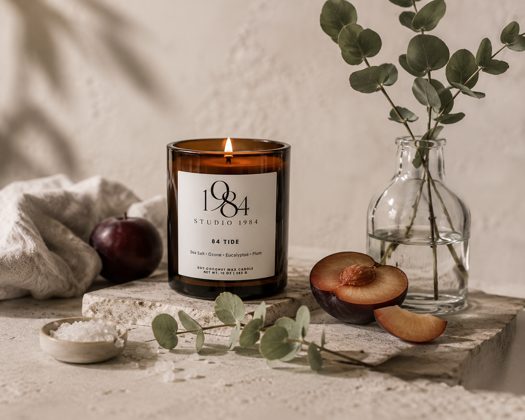 84 Tide | 10 oz Soy-Coconut Wax Candle