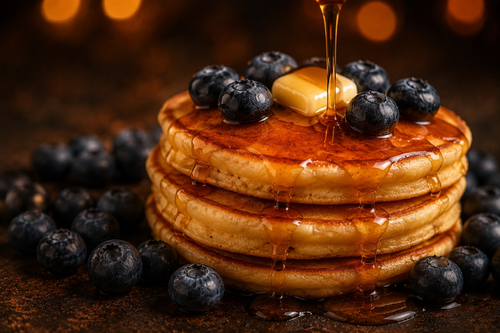 Maple Berry Pancakes | Studio Décor Pumpkin Candle