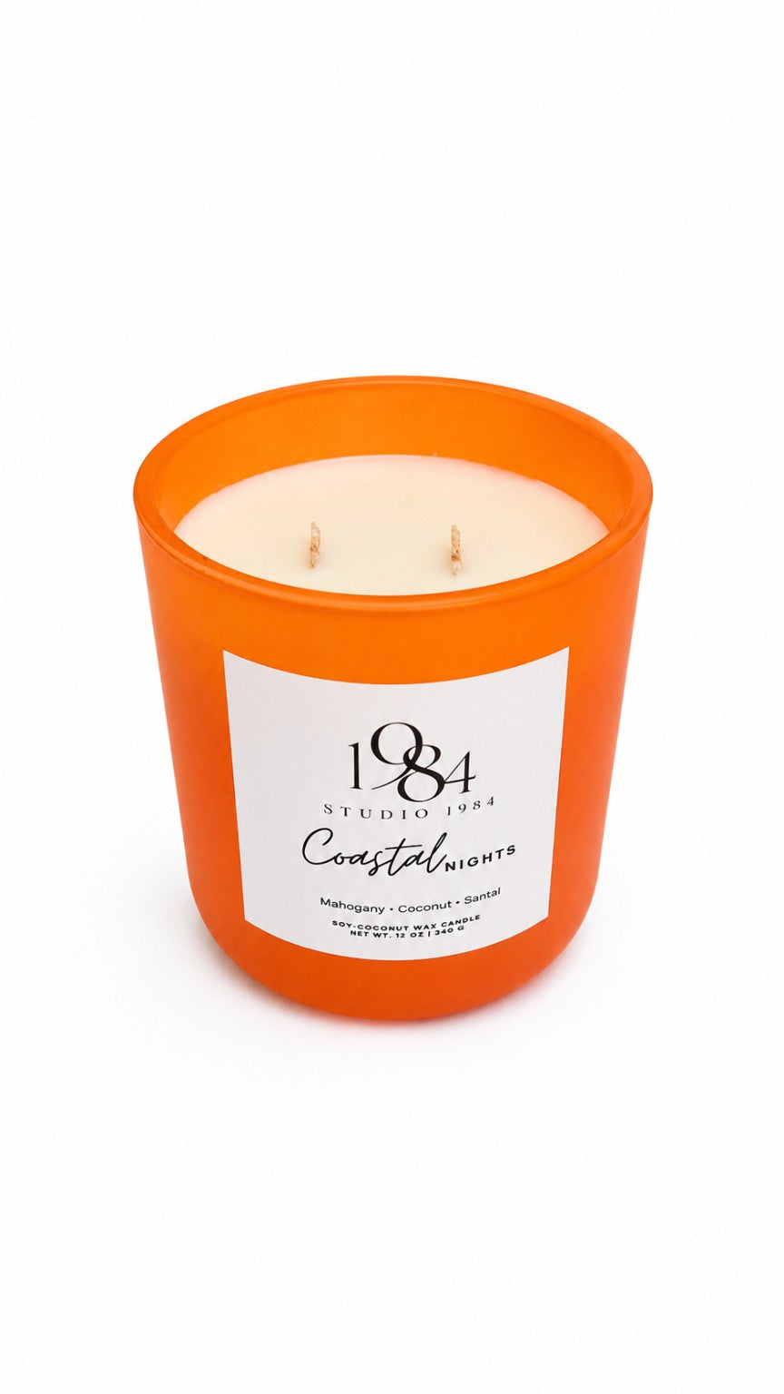 Coastal Nights | 12 oz Soy-Coconut Wax Candle