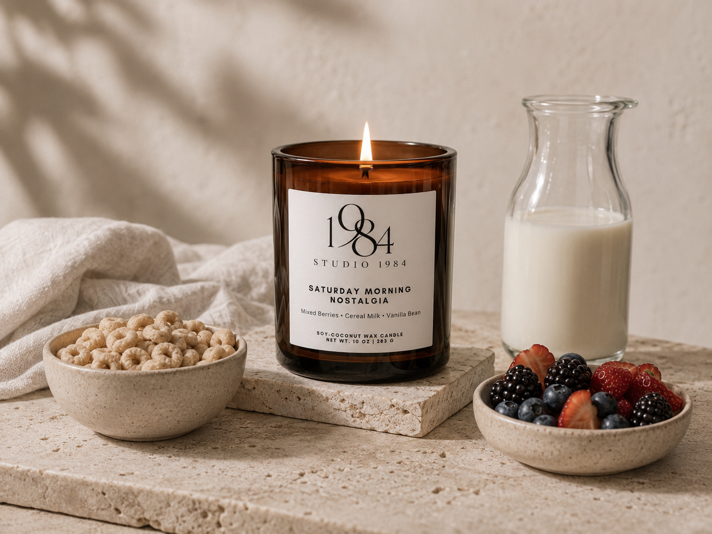 Saturday Morning Nostalgia | 10 oz Soy-Coconut Wax Candle